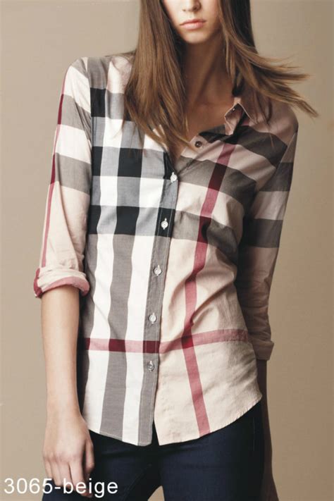 chemise burberry femme vinted|Chemise femme Burberry .